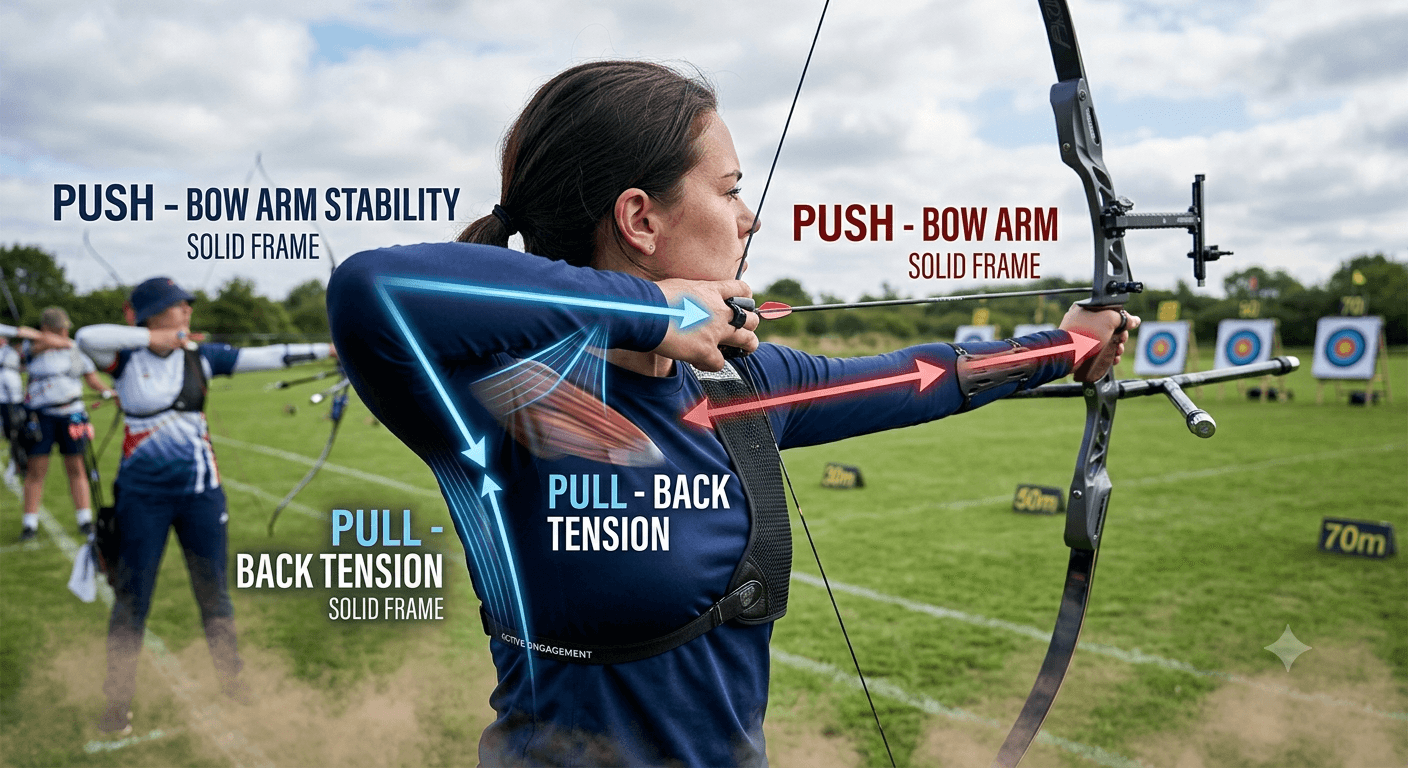 Push vs Pull archery guide